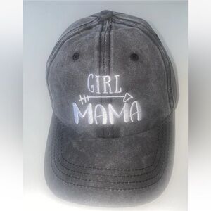 Girl Mama Hat In Black (Grayish -black) Chic Trendy Casual Outfit Outdoor cap